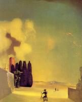 Dali, Salvador - Enigmatic Elements in the Landscape